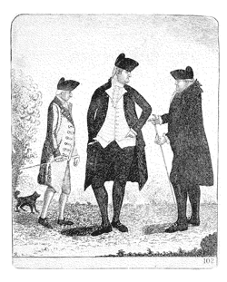 The Right Hon. the Earl of Haddington, Sir William Forbes of Pitsligo, Bart., and Sir James Hunter Blair, Bart.