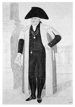 Sir John Marjoribanks, Bart., Lord Provost of Edinburgh, in his robes