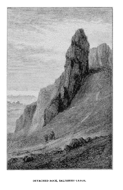 DETACHED ROCK, SALISBURY CRAGS