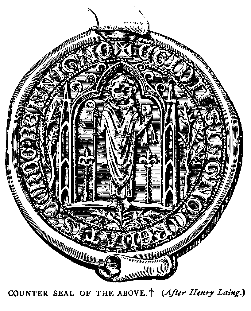 COUNTER SEAL of the COMMON SEAL OF EDINBURGH, (after Henry Liang)