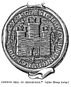 COMMON SEAL OF EDINBURGH, (after Henry Liang)