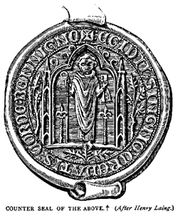 COUNTER SEAL of the COMMON SEAL OF EDINBURGH, (after Henry Liang)