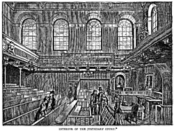 INTERIOR OF THE JUSTICIARY COURT.