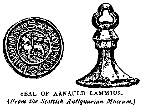 SEAL OF ARNAULD LAMMIUS.