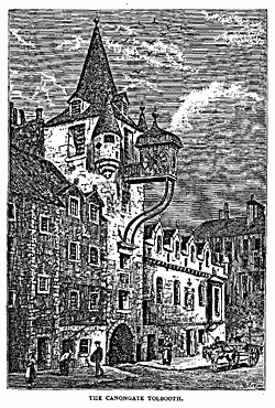 THE CANONGATE TOLBOOTH.
