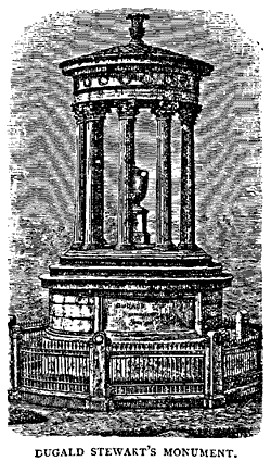 DUGALD STEWART'S MONUMENT.