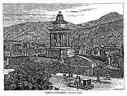 BURNS'S MONUMENT, CALTON HILL.