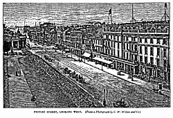 PRINCES STREET, LOOKING WEST. 