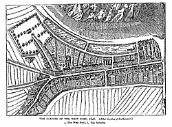 THE SUBURBS OF THE WEST PORT, 1646.