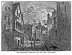 THE GRASSMARKET, FROM THE WEST PORT, 1825.