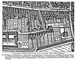 THE COWGATE, FROM THE PORT TO COLLEGE WYND, 1646. 