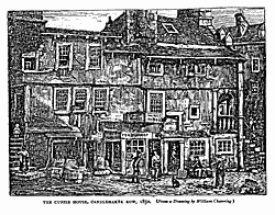 THE CUNZIE HOUSE, CANDLEMAKER ROW, 1850