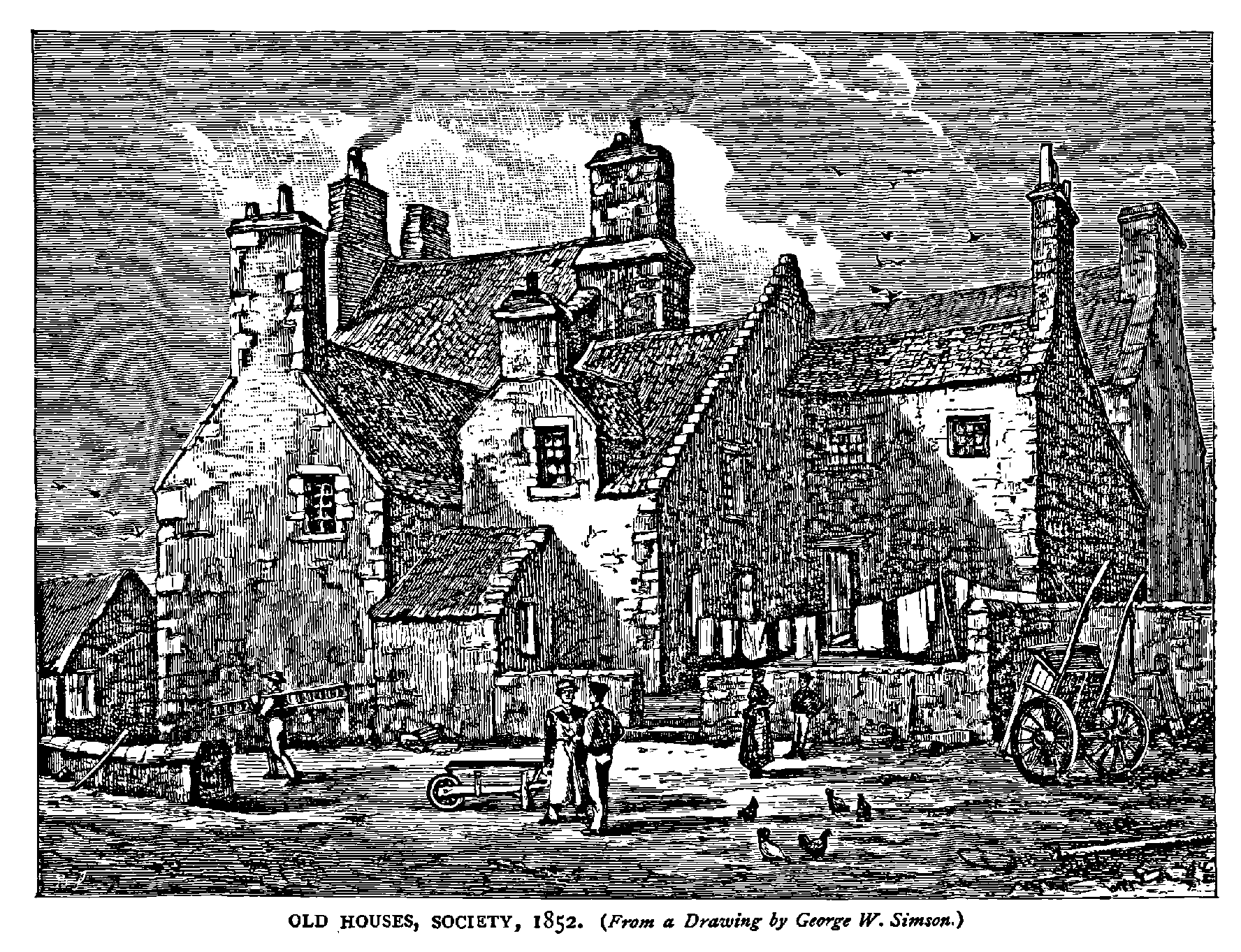 OLD HOUSES, SOCIETY, 1852.