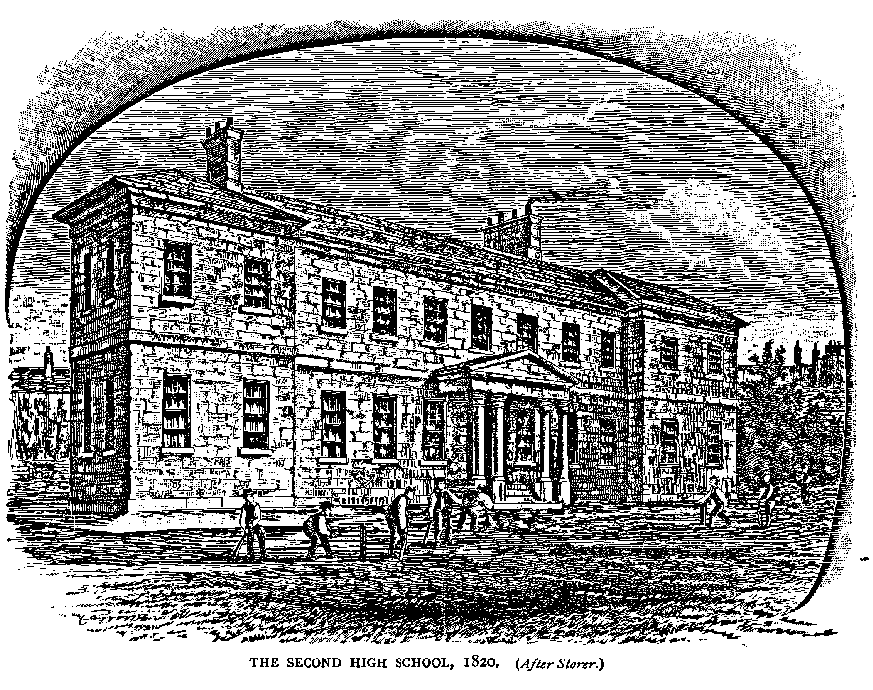 THE SECOND HIGH SCHOOL, 1820.