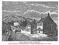 Prince Charlie's House, Duddingston.
(From the Engraving in the Roxburgh Edition of "Waverley," published by Messrs. A. & C. Black.)