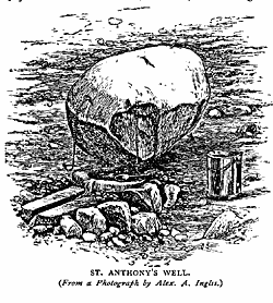 St. Anthony's Well
(From a photograph by Alex A. Inglis.)