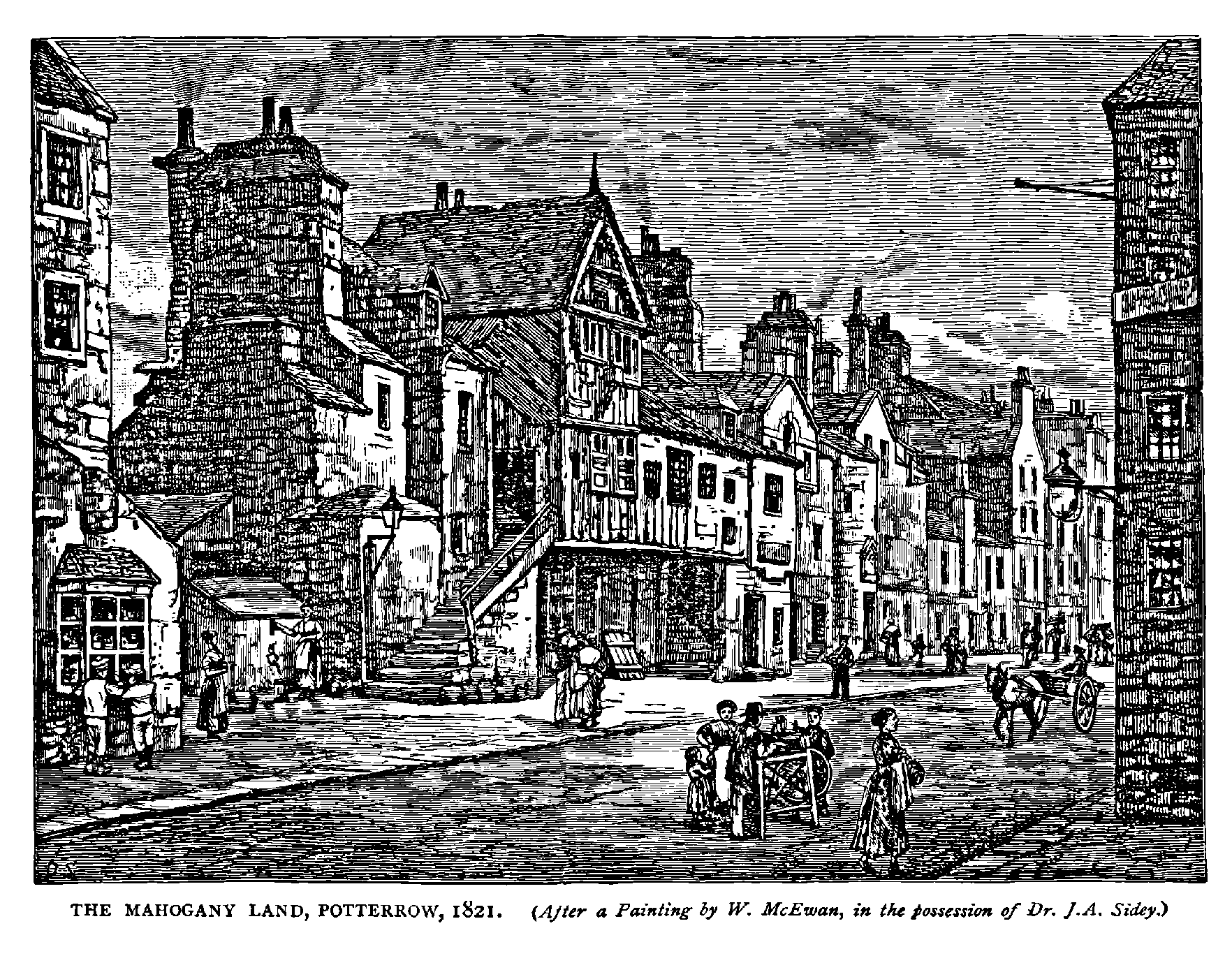 THE MAHOGANY LAND, POTTERROW, 1821.