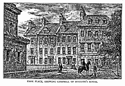 PARK PLACE, SHOWING CAMPBELL OF SUCCOTH?S HOUSE.