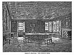 HERIOT?S HOSPITAL : THE COUNCIL ROOM.