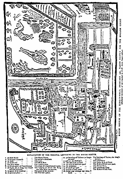 THE CONSPIRACY AGAINST DARNLEY. 5
IZ. our lady kirk of field
13. ye kirk of field kirk y i '
I+ ye potterraw .. .. .. The Pot:er Row.
15. ye caich ill gait . . . . The Catchpole Gate.
. . Our Lady Kirk-of-Field. . . The Kirk-of-Field kirk y d .
EXPLANATION OF THE ORIGINAL I
I. ye blak freiris . . . . .. The Black Friars.
a. ye priestis chameris . . . . The priest's chambers.
3. ye well .. .. . . .. The well.
4. ye mylk row . . .. . . The Milk Row.
5. our lady stapis . . Our Lady's steos.
6. ye Dukis gaitt ofchattiiieraur
7. ye lu+ att ye king was keipit
8. ye place of ye murthqr . . . . The lace of the murder.
9. ye provost place ..
The Duke of Chatelherault's gate.
The lodging at which the King
eftir his murthur . . . , was kept after his murder,
. . .. The Frovast's place.