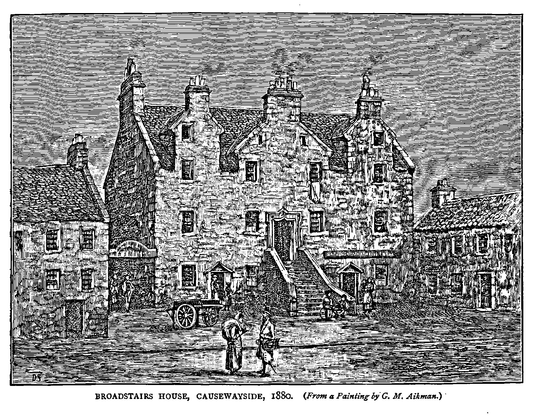 BROADSTAIRS HOUSE, CAUSEWAYSIDE, 1880.