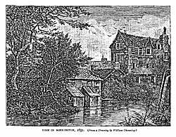 VIEW IN BONNINGTON, 1851.