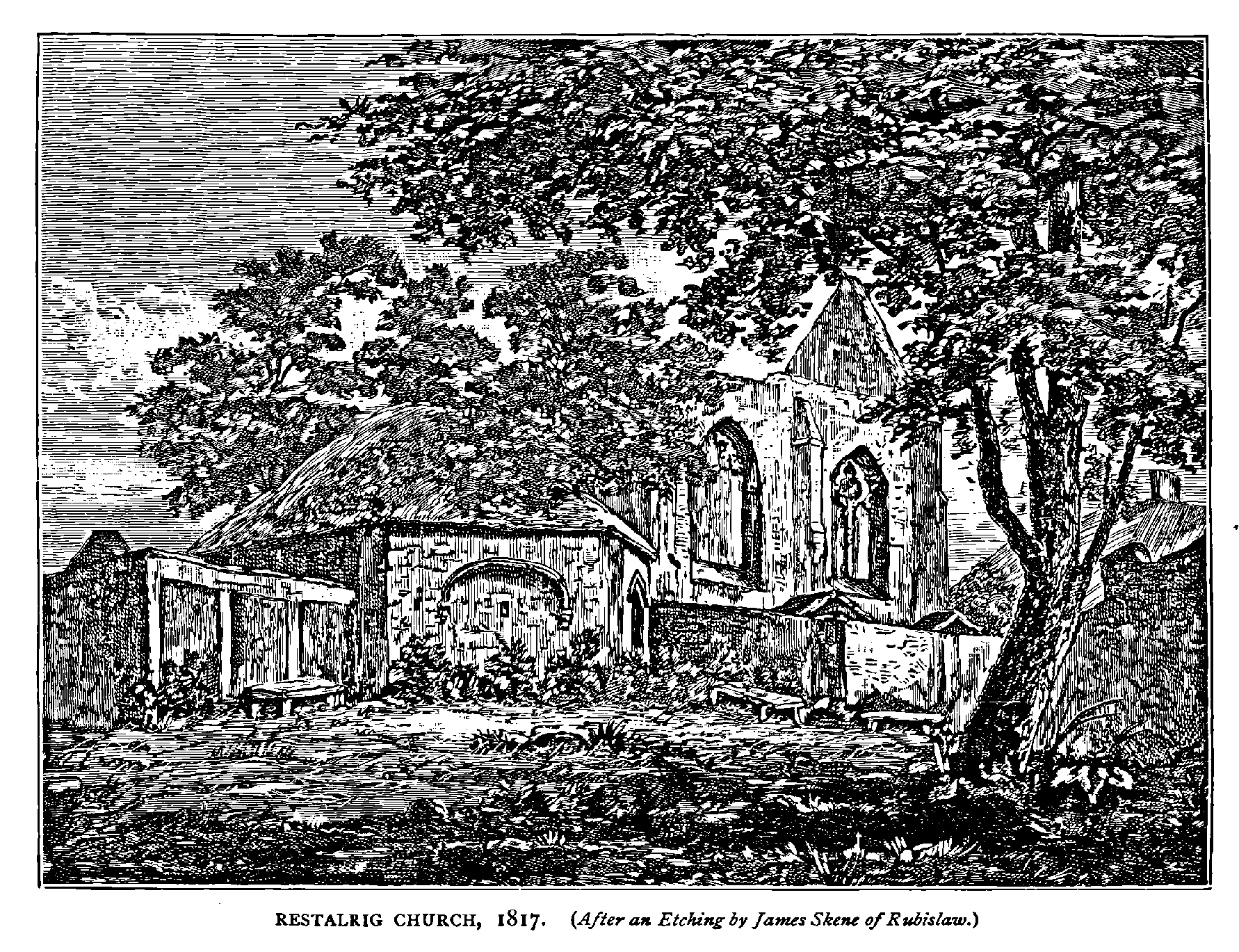 RESTALRIG CHURCH, 1817.