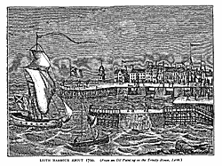 LEITH HARBOUR ABOUT 1700. 