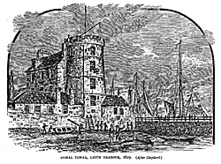 SIGNAL TOWER, LEITH HARBOUR, 1829.