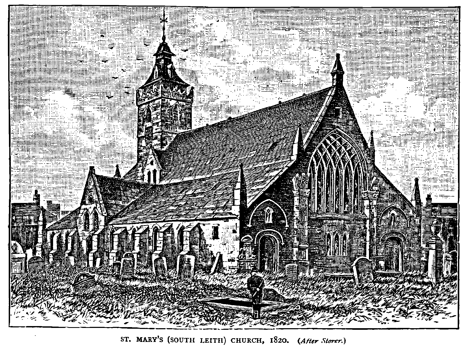 ST. MARY?S (SOUTH LEITH) CHURCH, 1820.