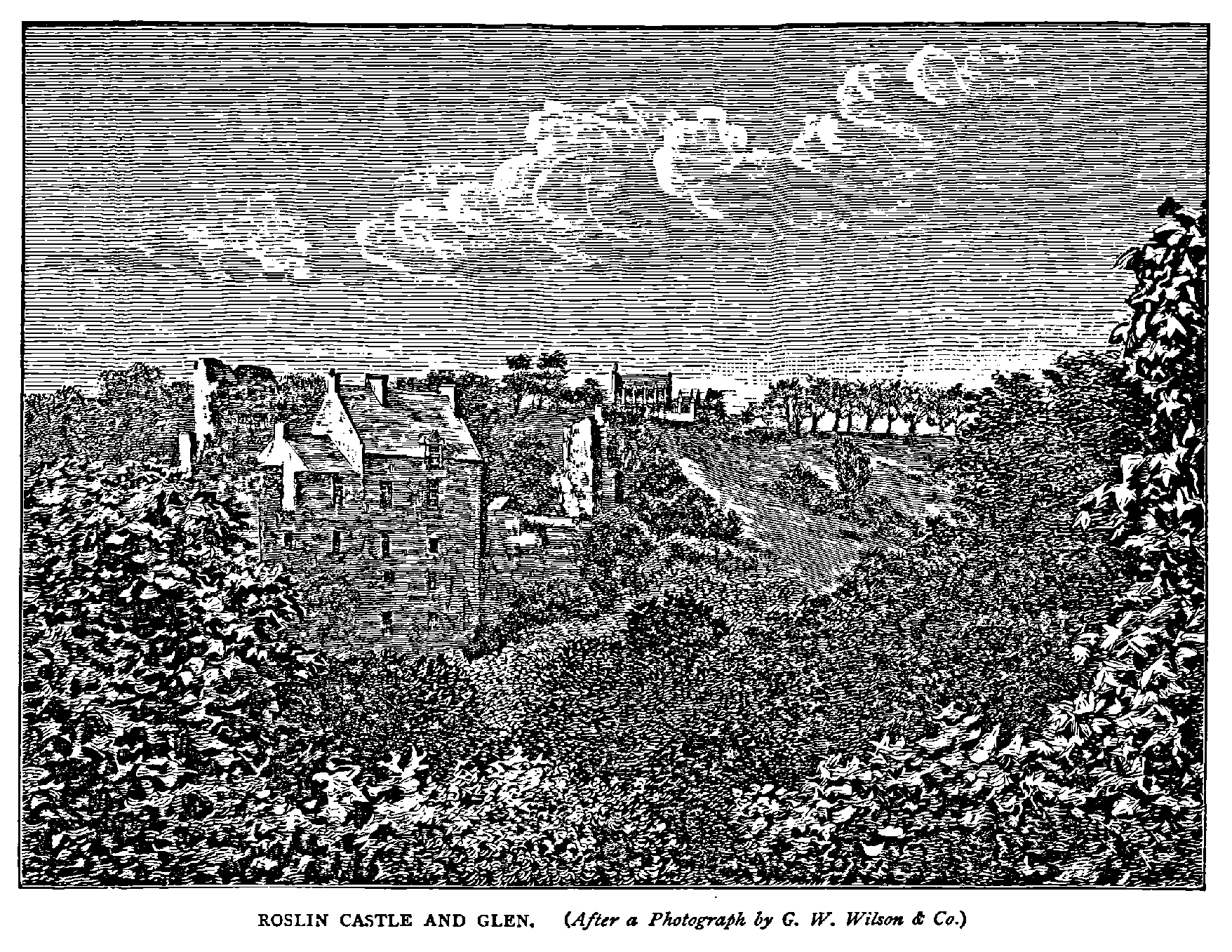 ROSLIN CASTLE AND GLEN.