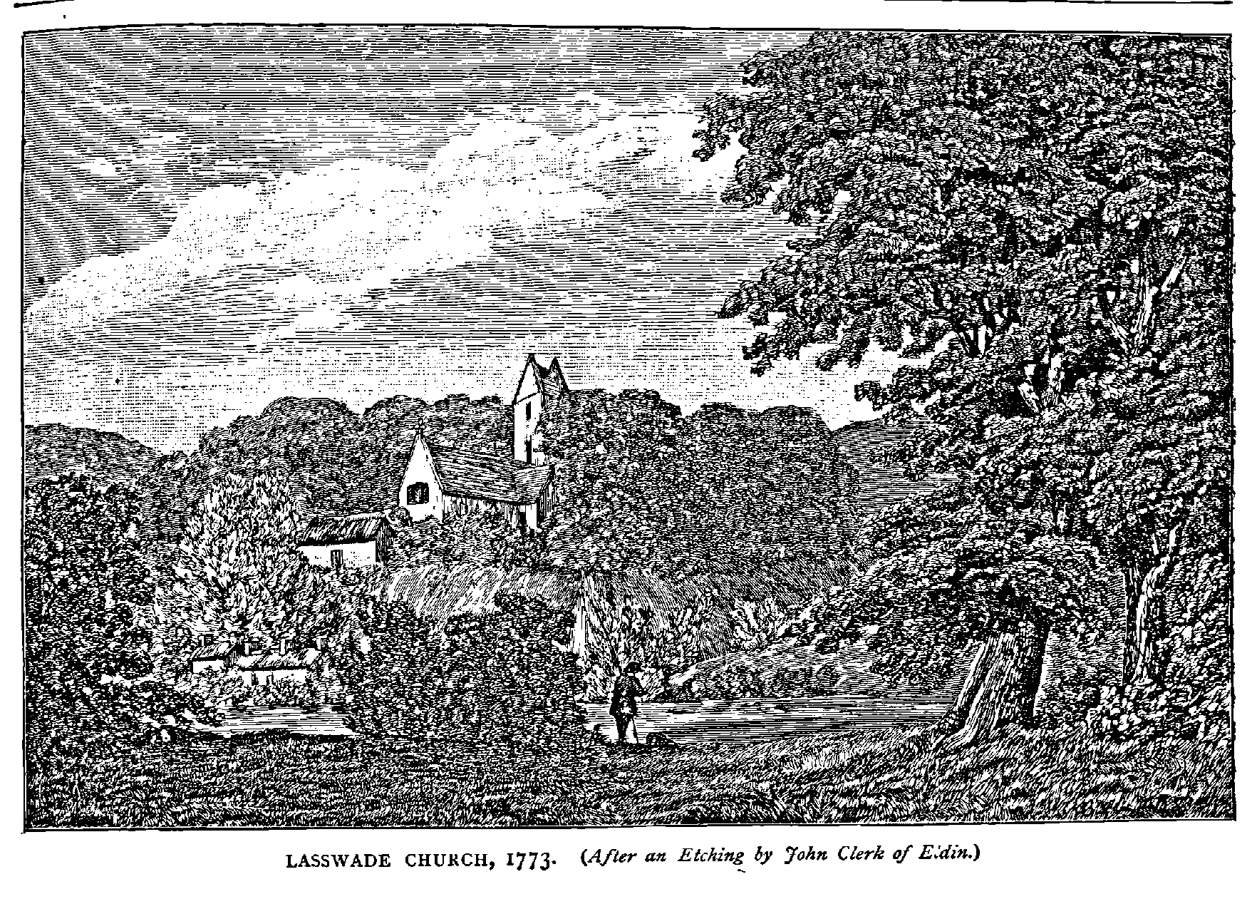 LASSWADE CHURCH, 1773.